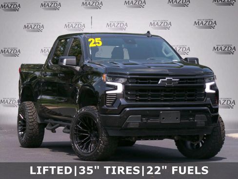 Used 2025 Chevrolet Silverado 1500 RST w/ Dark Appearance Package AWD/4WD image 2