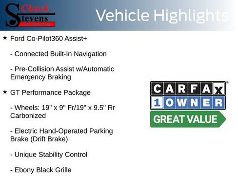 Certified 2024 Ford Mustang GT Premium w/ GT Performance Package RWD image 15