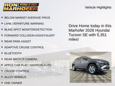 Used 2026 Hyundai Tucson SE AWD/4WD image 15
