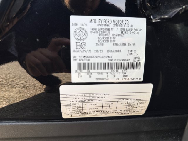 Used 2023 Ford Explorer ST w/ Technology Package AWD/4WD image 25
