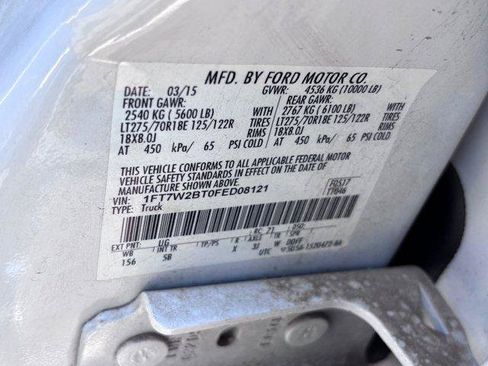 Used 2015 Ford F250 Lariat w/ Lariat Ultimate Package AWD/4WD image 12