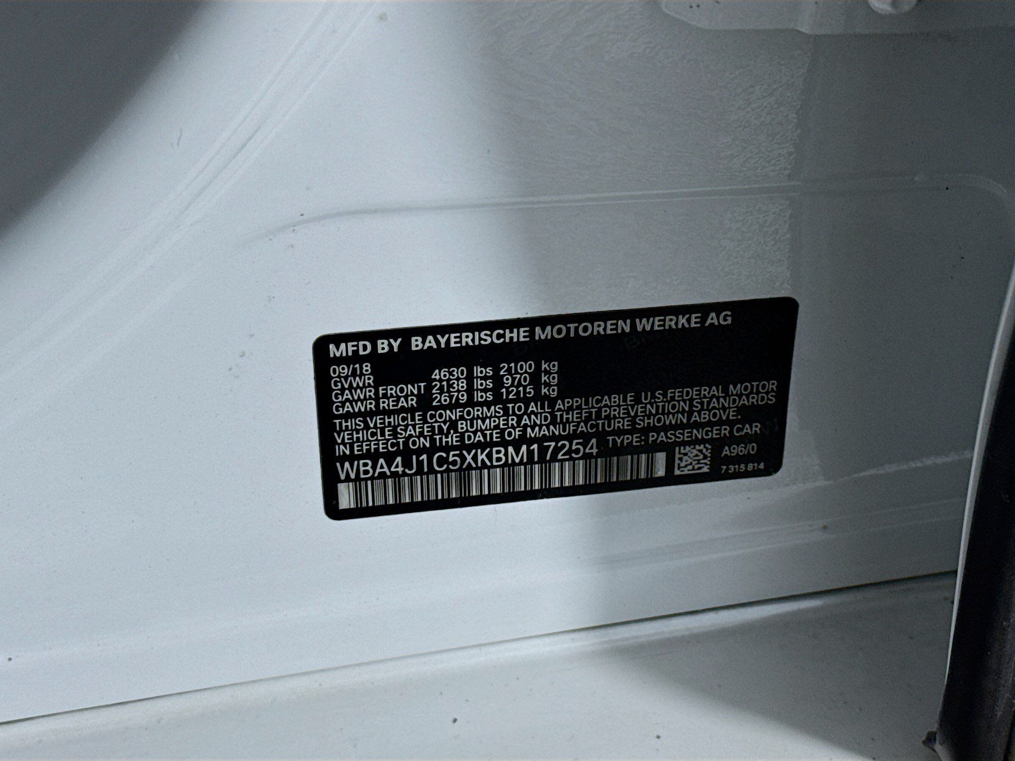 Used 2019 BMW 430i Gran Coupe RWD image 40