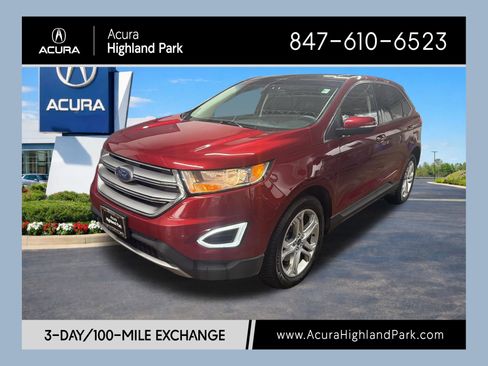 Used 2018 Ford Edge Titanium w/ Equipment Group 301A AWD/4WD image 1