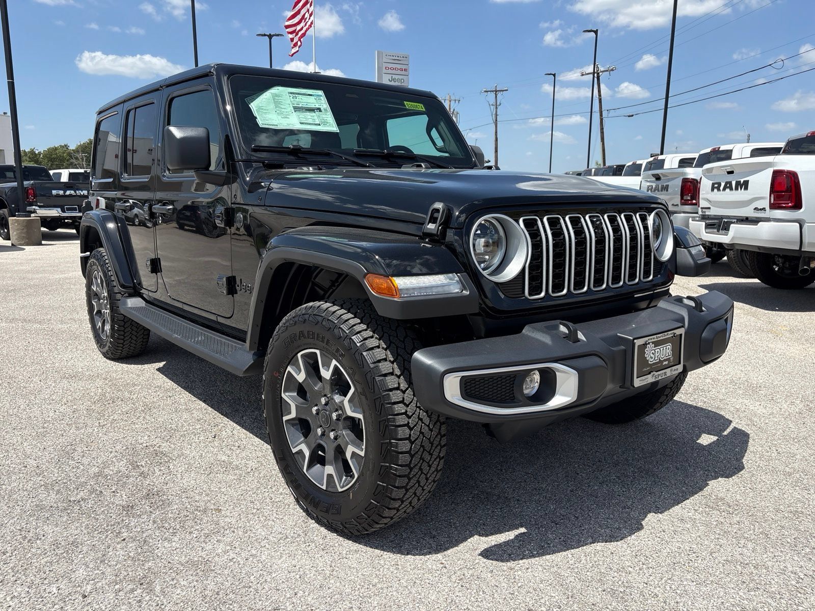 New 2026 Jeep Wrangler Unlimited Sahara AWD/4WD image 8
