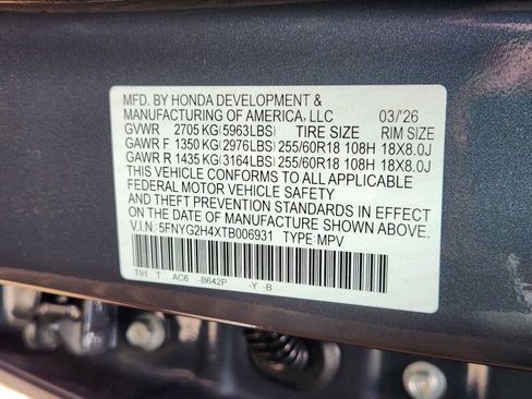 Used 2026 Honda Pilot EX-L image 32