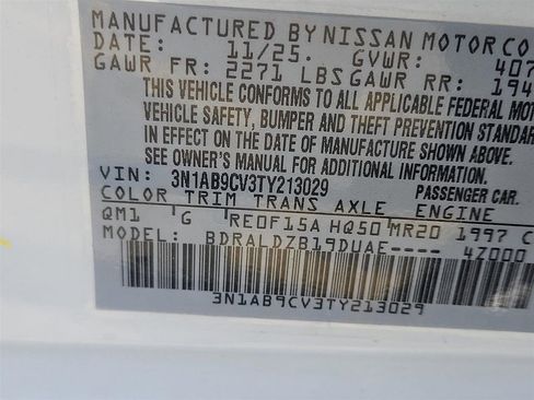 New 2026 Nissan Sentra SV w/ SV Convenience Package image 20