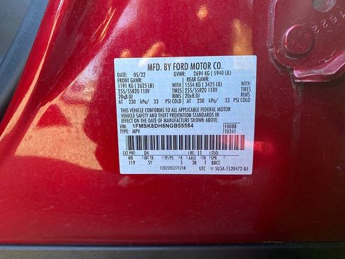 Certified 2022 Ford Explorer XLT w/ Equipment Group 202A image 67