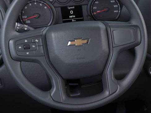 Used 2026 Chevrolet Silverado 1500 Custom w/ Turbomax Blackout Package AWD/4WD image 19