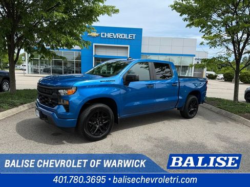 Used 2024 Chevrolet Silverado 1500 Custom w/ LPO, Dark Essentials Package AWD/4WD image 1