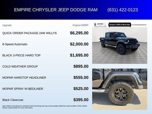 Certified 2022 Jeep Gladiator Sport AWD/4WD image 7