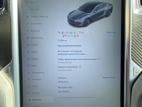 Used 2015 Tesla Model S P85D AWD/4WD image 30