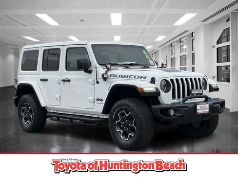 Used 2022 Jeep Wrangler Unlimited Rubicon 4xe w/ Steel Bumper Group AWD/4WD image 1