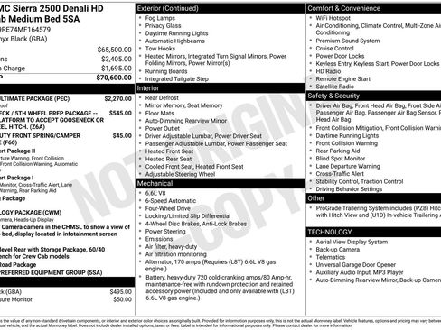 Used 2021 GMC Sierra 2500 Denali w/ Denali Ultimate Package AWD/4WD image 4