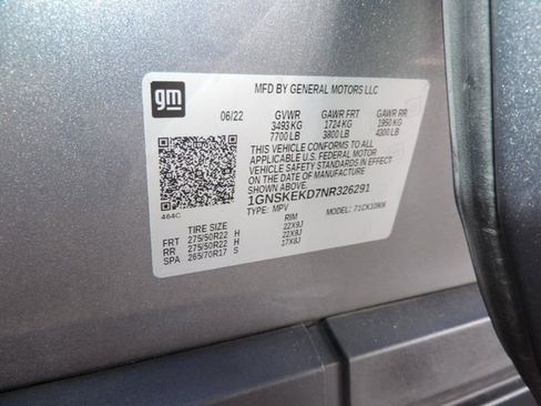 Certified 2022 Chevrolet Suburban RST w/ Luxury Package image 22