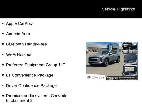 Certified 2024 Chevrolet Trax LT w/ Driver Confidence Package FWD image 4