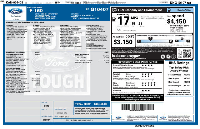 Used 2013 Ford F150 Lariat w/ Lariat Chrome Pkg AWD/4WD image 32