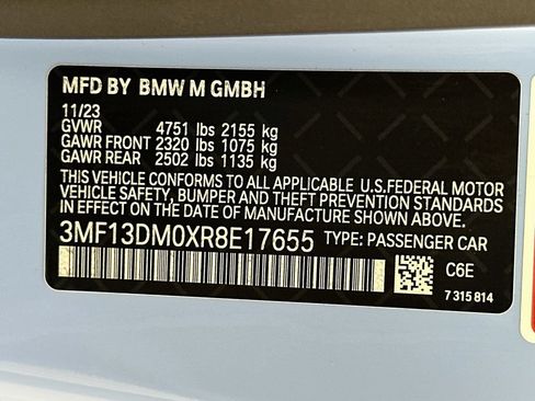 Used 2024 BMW M2 w/ Lighting Package RWD image 32