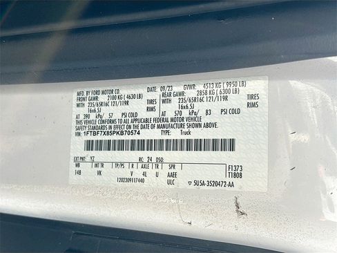 Used 2023 Ford Transit 350 148 High Roof Extended w/ Load Area Protection Package image 29