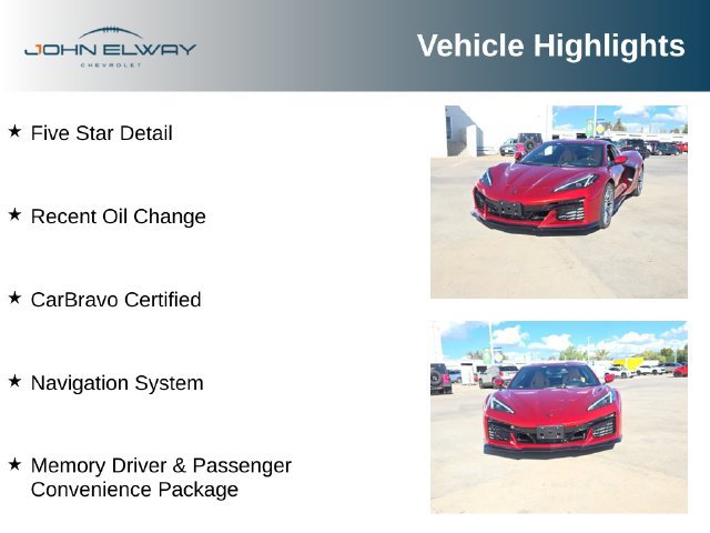 Used 2023 Chevrolet Corvette Z06 w/ Engine Appearance Package RWD image 4