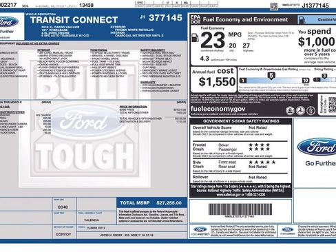 Used 2018 Ford Transit Connect XL image 2
