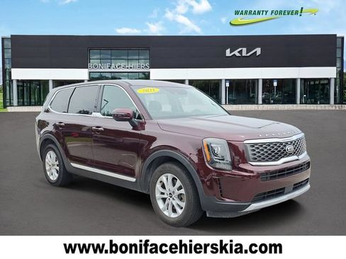 Used 2021 Kia Telluride LX FWD image 1