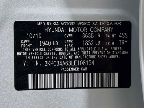 Used 2020 Hyundai Accent Limited FWD image 32