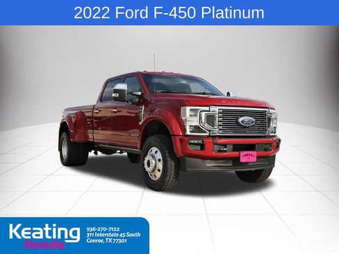 Used 2022 Ford F450 Platinum AWD/4WD image 1