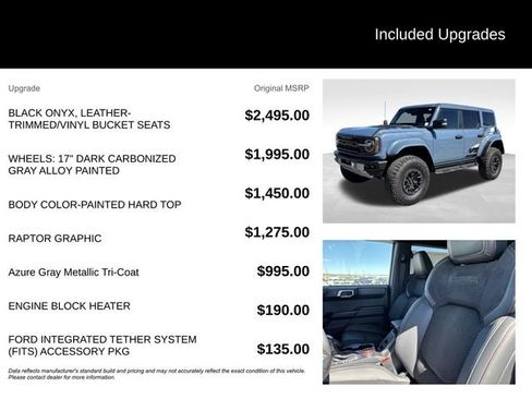 New 2025 Ford Bronco Raptor image 5