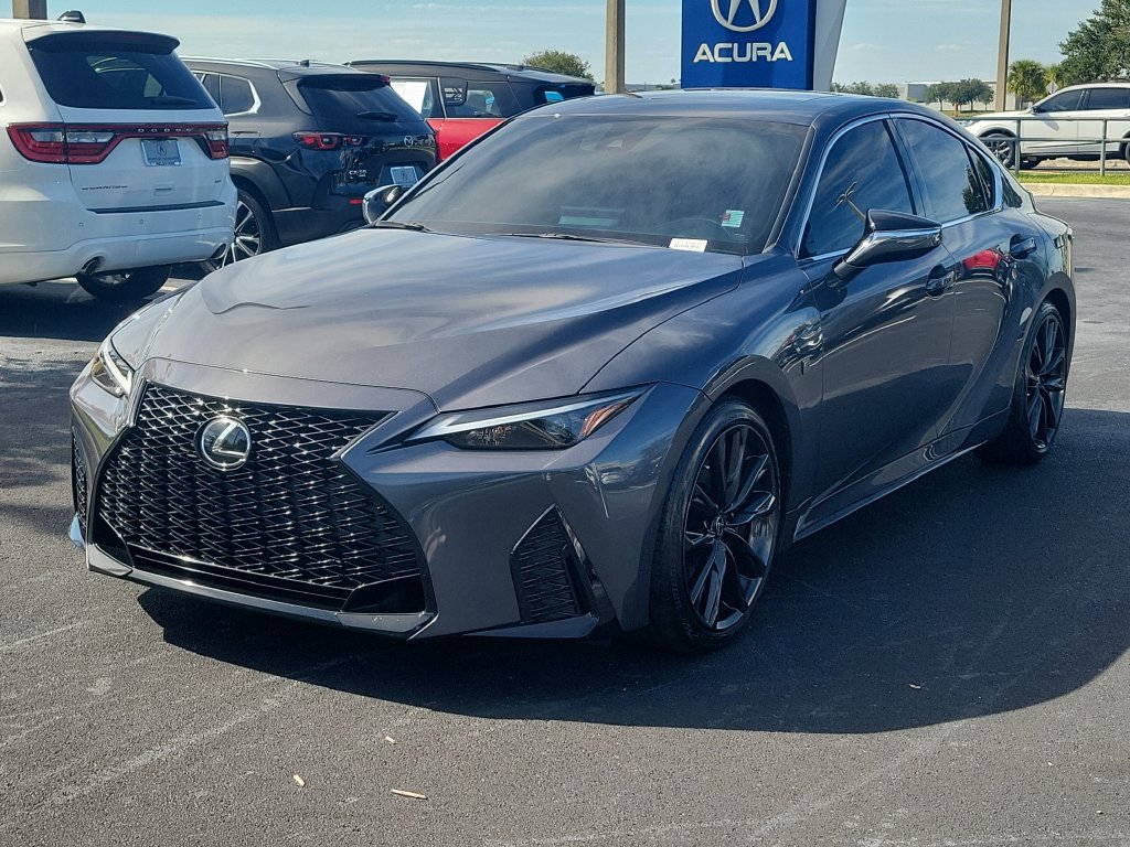 Used 2024 Lexus IS 350 F Sport w/ Accessory Package 2 RWD image 3