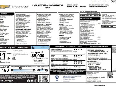 Used 2024 Chevrolet Silverado 1500 ZR2 w/ ZR2 Bison Edition