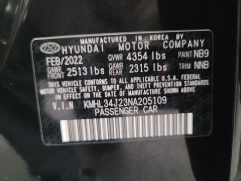 Used 2022 Hyundai Sonata Limited w/ Cargo Package FWD image 33