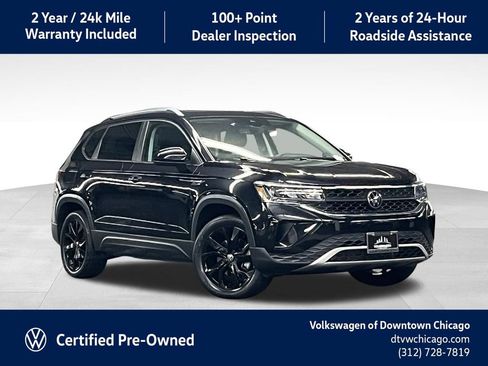 Used 2023 Volkswagen Taos SE w/ Panoramic Sunroof Package AWD/4WD image 1