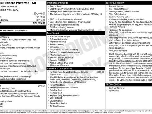 Used 2018 Buick Encore Preferred image 5