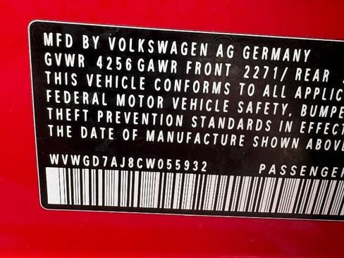 Used 2012 Volkswagen GTI 4-Door FWD image 11