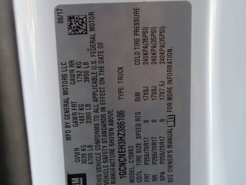 Used 2017 Chevrolet Silverado 1500 W/T w/ WT Fleet Convenience Package image 29