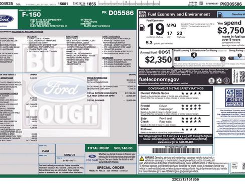 Certified 2023 Ford F150 XLT w/ Equipment Group 302A High AWD/4WD image 10