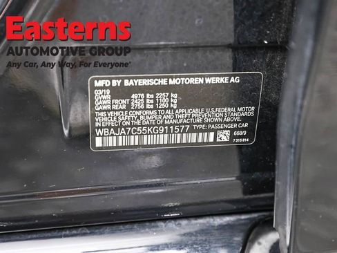 Used 2019 BMW 530i xDrive w/ Convenience Package AWD/4WD image 40