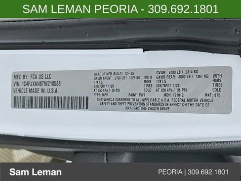 New 2026 Jeep Wrangler Sport image 28