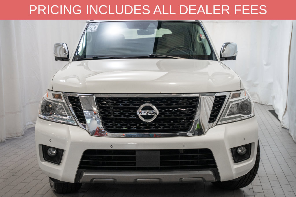 Used 2020 Nissan Armada Platinum w/ Captain's Chairs Package AWD/4WD image 2
