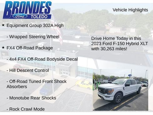 Used 2023 Ford F150 XLT w/ Equipment Group 302A High AWD/4WD image 17