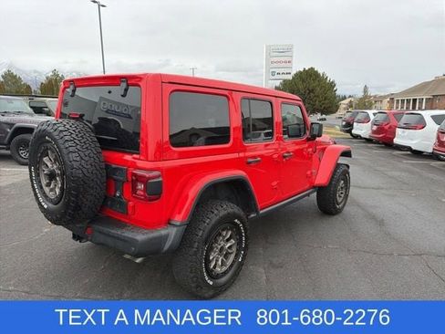 Used 2023 Jeep Wrangler Unlimited Rubicon 392 w/ Trailer Tow Package AWD/4WD image 9