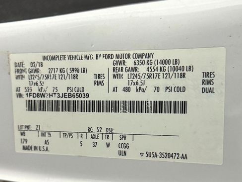 Used 2018 Ford F350 XL w/ Power Equipment Group AWD/4WD image 10