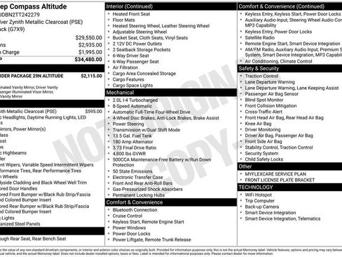 New 2026 Jeep Compass Latitude AWD/4WD image 28