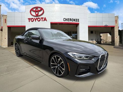Used 2021 BMW 430i Convertible w/ M Sport Package RWD image 3