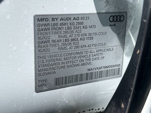 Used 2021 Audi Q7 3.0T Prestige w/ Prestige Package AWD/4WD image 31
