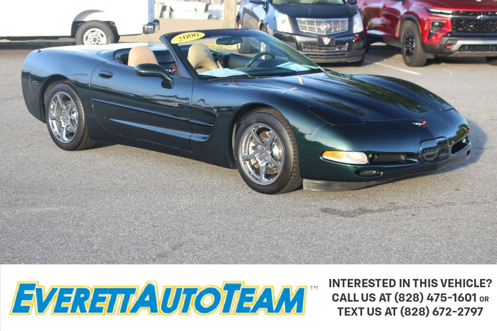 Used 2000 Chevrolet Corvette Convertible w/ Performance Handling Pkg RWD image 1