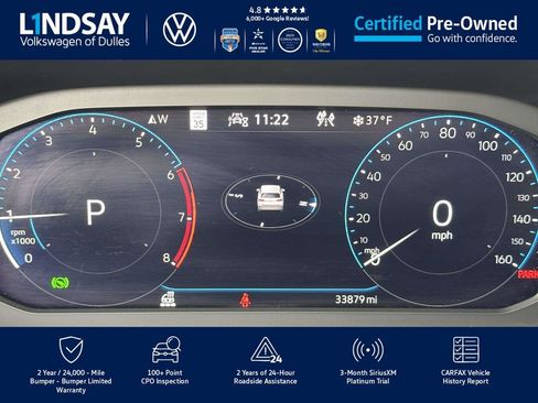 Certified 2023 Volkswagen Taos SEL image 24