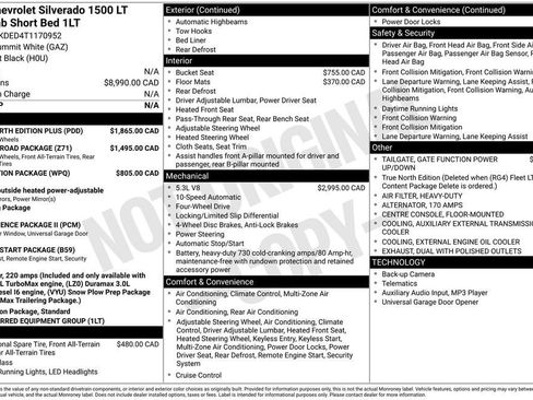 New 2026 Chevrolet Silverado 1500 LT w/ True North Edition Plus image 10