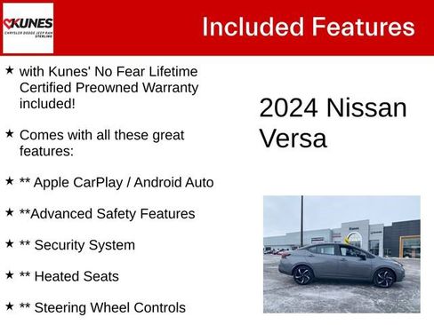 Used 2024 Nissan Versa SR image 4