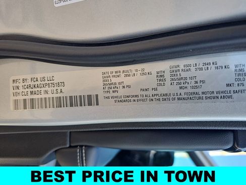 Used 2023 Jeep Grand Cherokee L Laredo AWD/4WD image 42